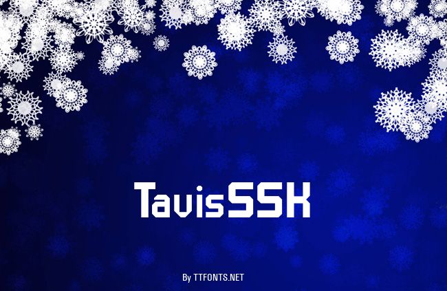 TavisSSK example