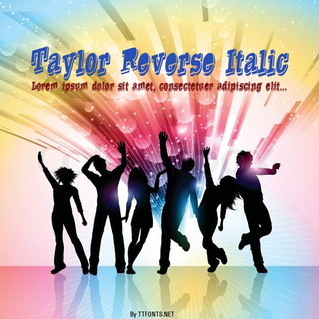Taylor Reverse Italic example