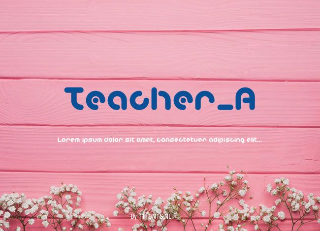 Teacher_A example