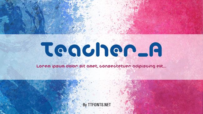 Teacher_A example