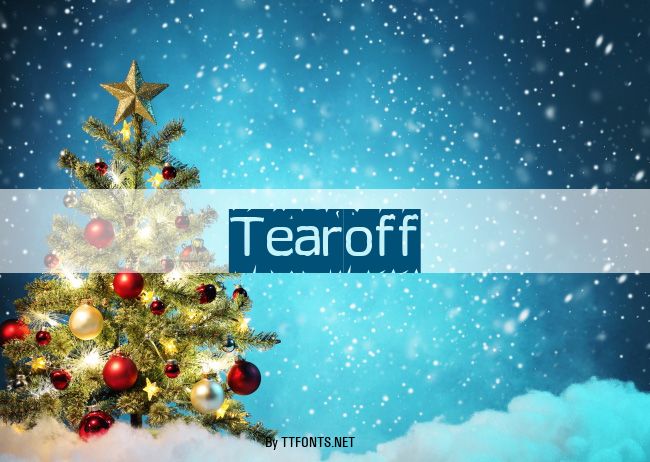 Tearoff example