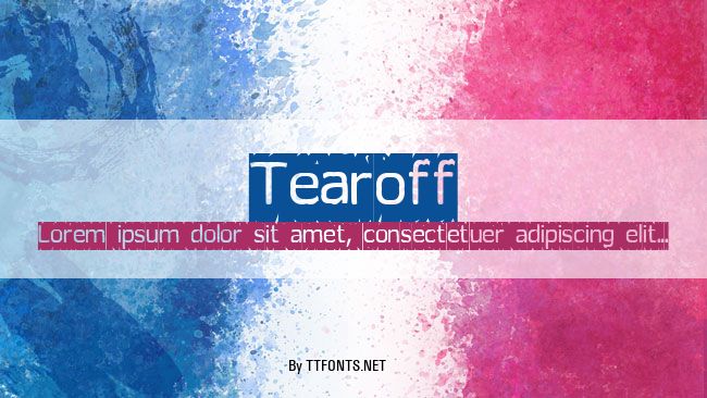 Tearoff example
