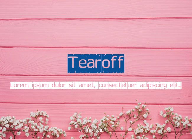 Tearoff example