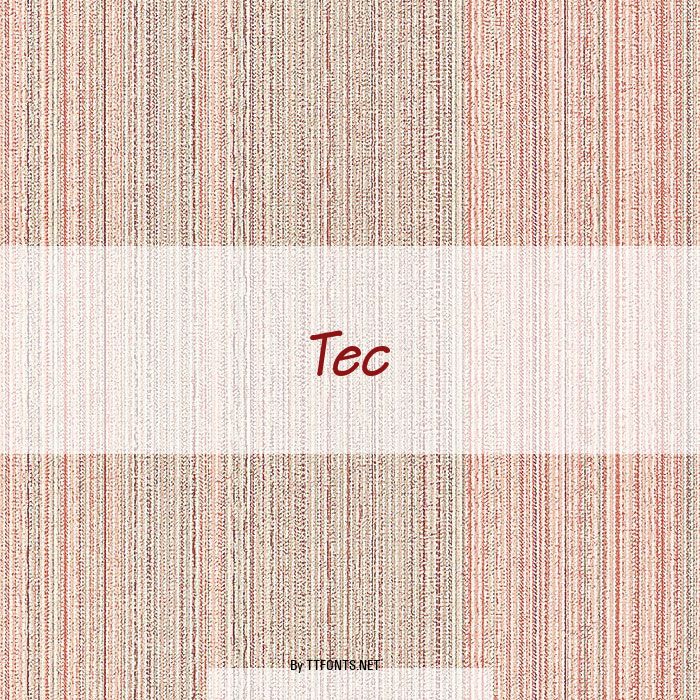 Tec example