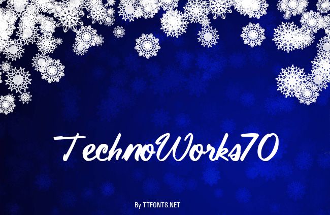 TechnoWorks70 example