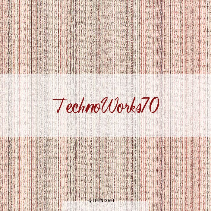 TechnoWorks70 example