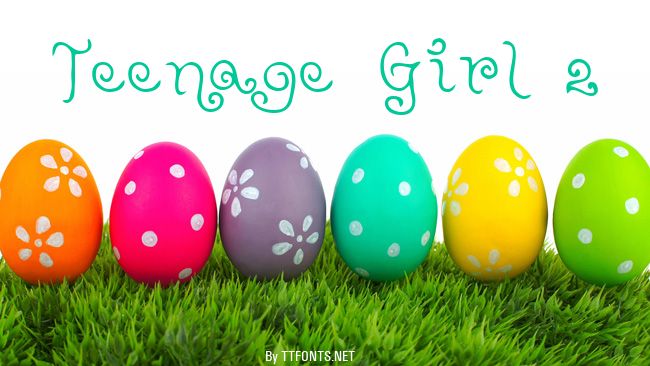 Teenage Girl 2 example