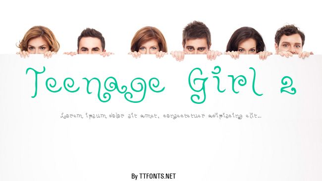 Teenage Girl 2 example