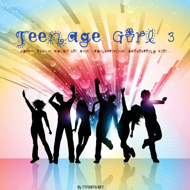 Teenage Girl 3 example