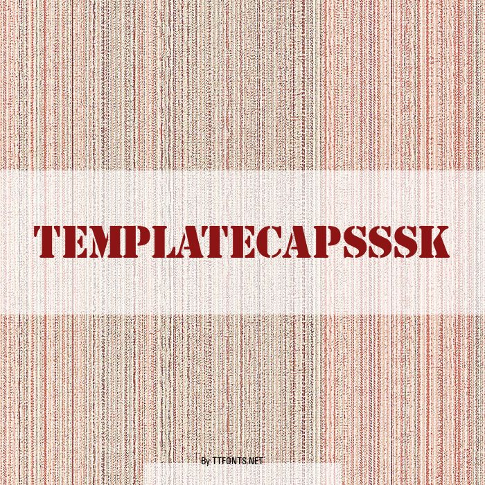TemplateCapsSSK example