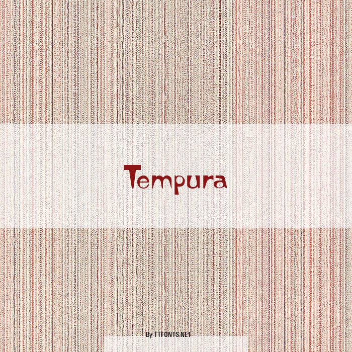 Tempura example