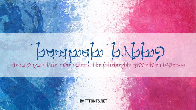 Tengwar Teleri example
