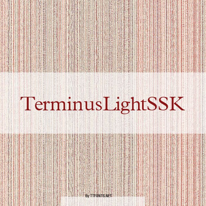 TerminusLightSSK example