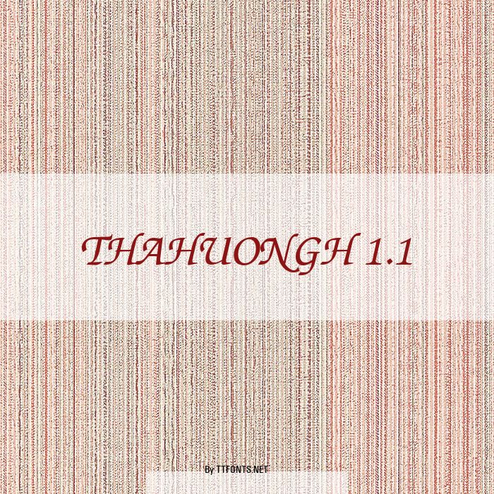 ThaHuongH 1.1 example