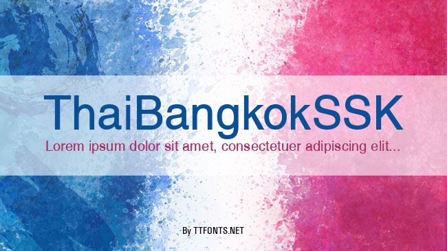 ThaiBangkokSSK example