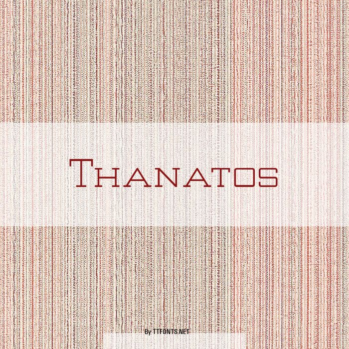 Thanatos example