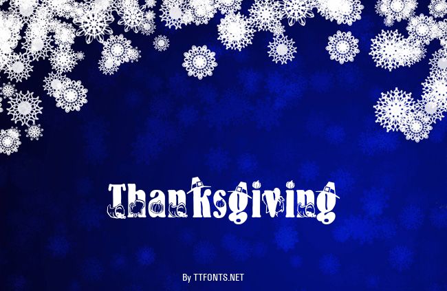 Thanksgiving example