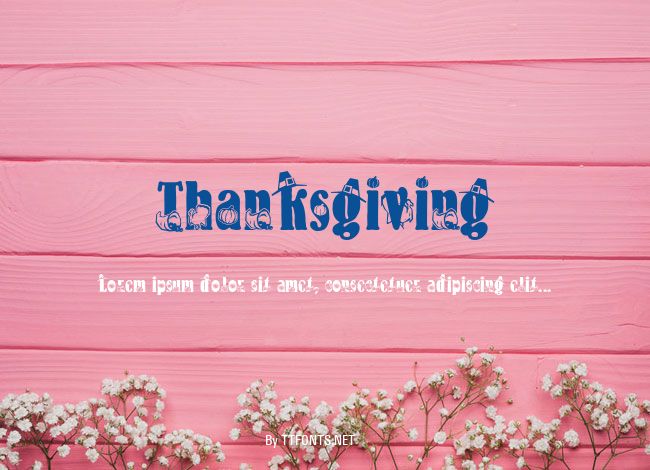 Thanksgiving example