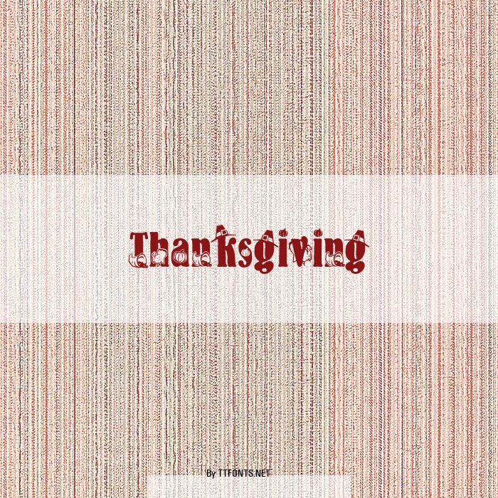 Thanksgiving example