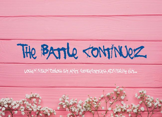 The Battle Continuez example
