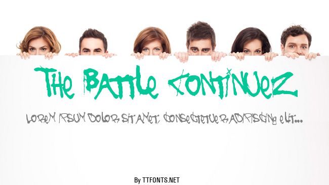 The Battle Continuez example