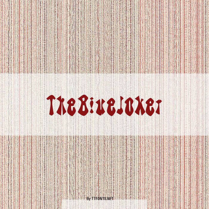 TheBlueJoker example