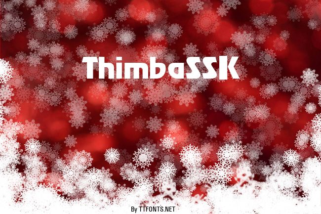 ThimbaSSK example