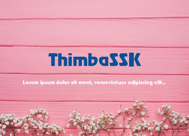 ThimbaSSK example