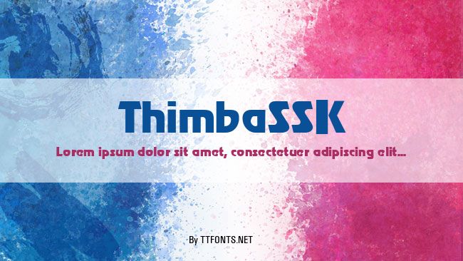 ThimbaSSK example