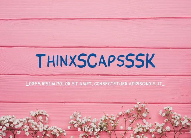 ThinxSCapsSSK example