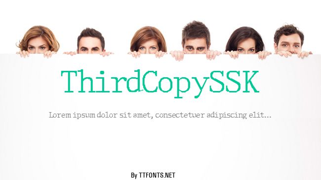 ThirdCopySSK example