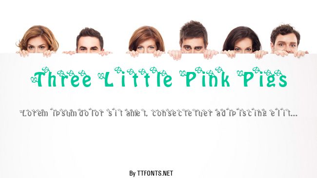 Three Little Pink Pigs example