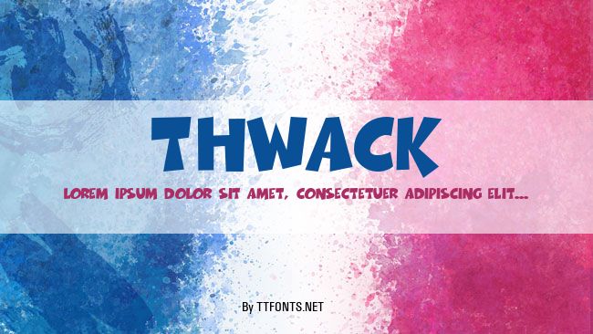 Thwack example