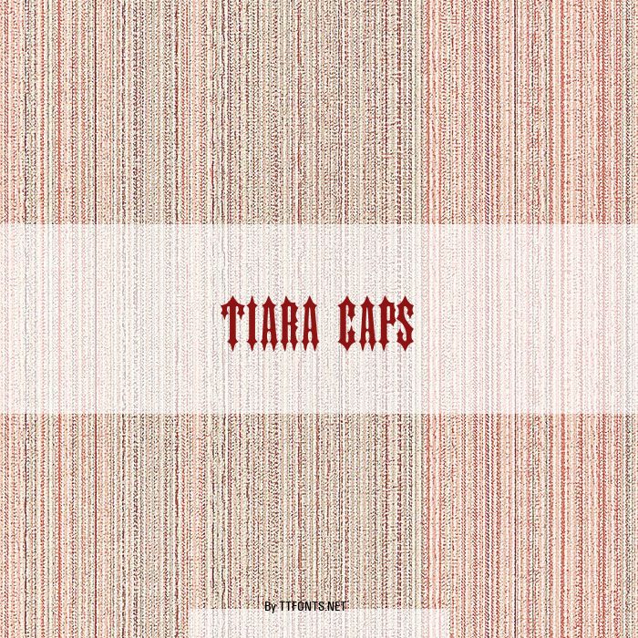 Tiara Caps example