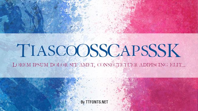 TiascoOSSCapsSSK example
