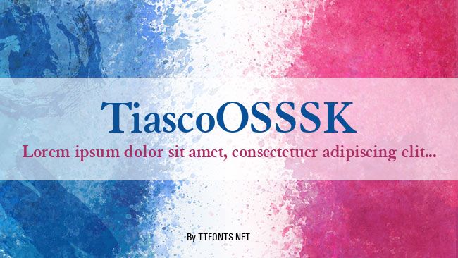 TiascoOSSSK example