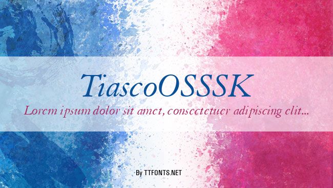 TiascoOSSSK example