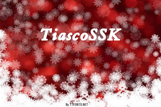 TiascoSSK example