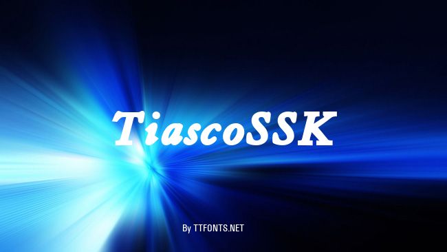 TiascoSSK example