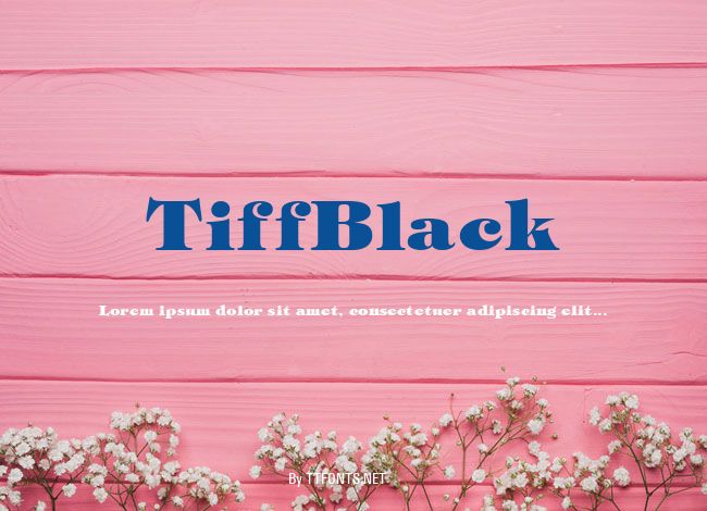 TiffBlack example