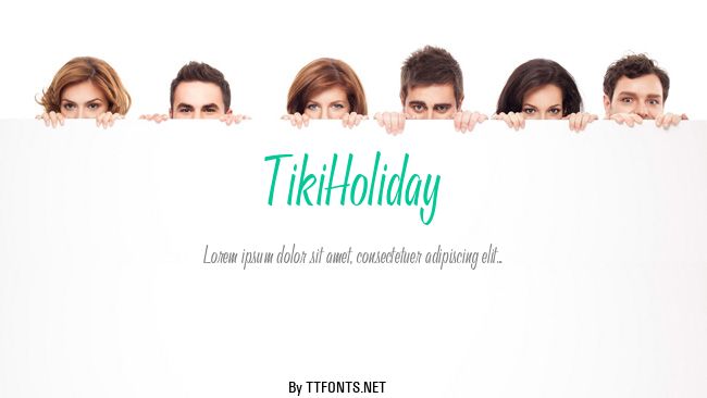 TikiHoliday example