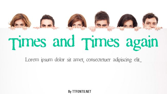 Times and Times again example