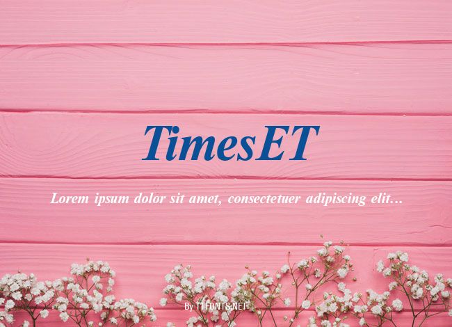 TimesET example
