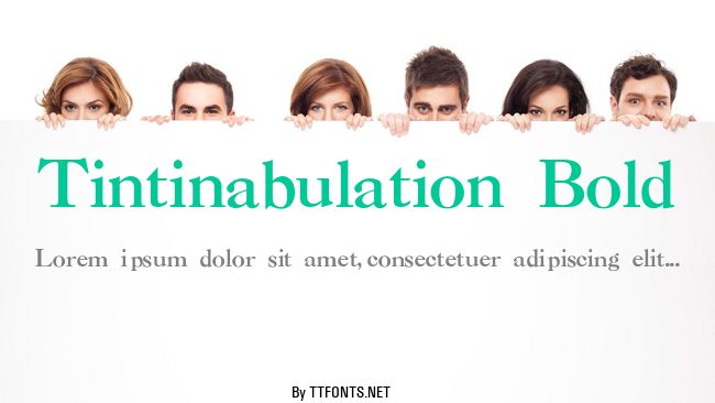 Tintinabulation Bold example