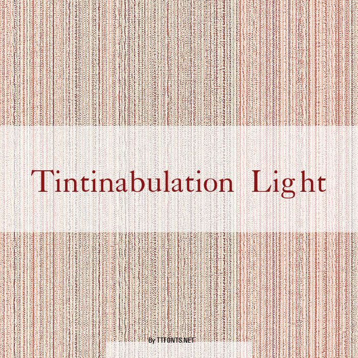 Tintinabulation Light example