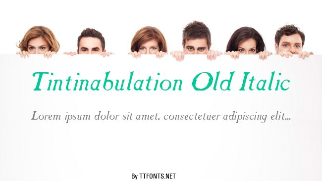 Tintinabulation Old Italic example