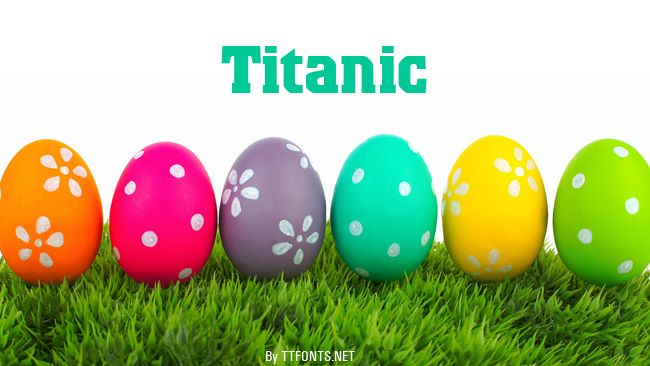 Titanic example