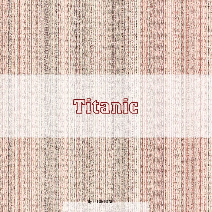 Titanic example