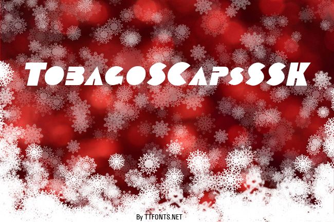 TobagoSCapsSSK example