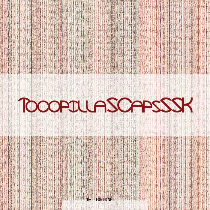 TocopillaSCapsSSK example